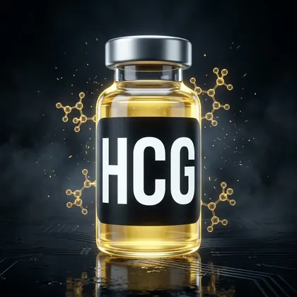 HCG labeled vial