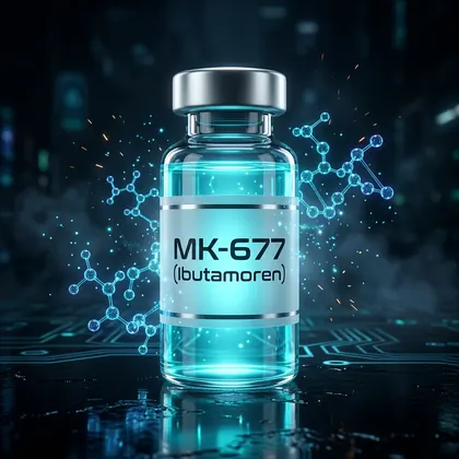 MK-677 (Ibutamoren) vial
