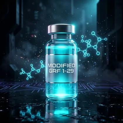 Modified GRF 1-29 labeled vial