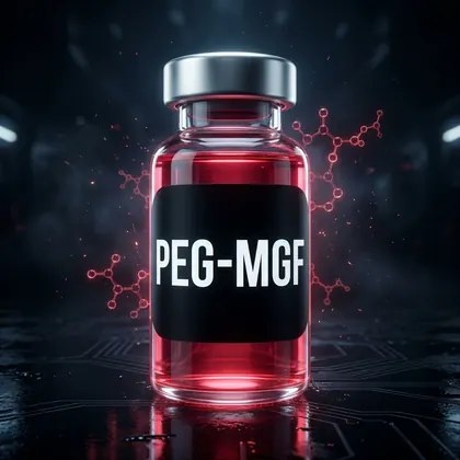PEG-MGF labeled vial