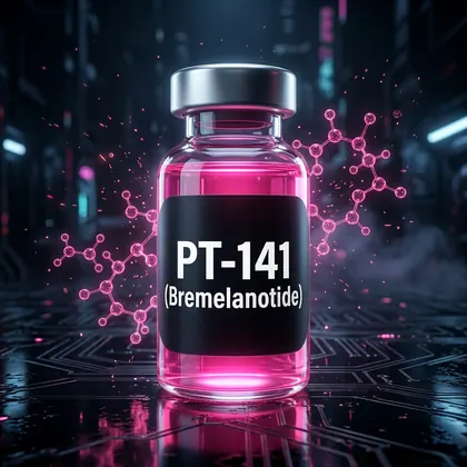 PT-141 (Bremelanotide) vial