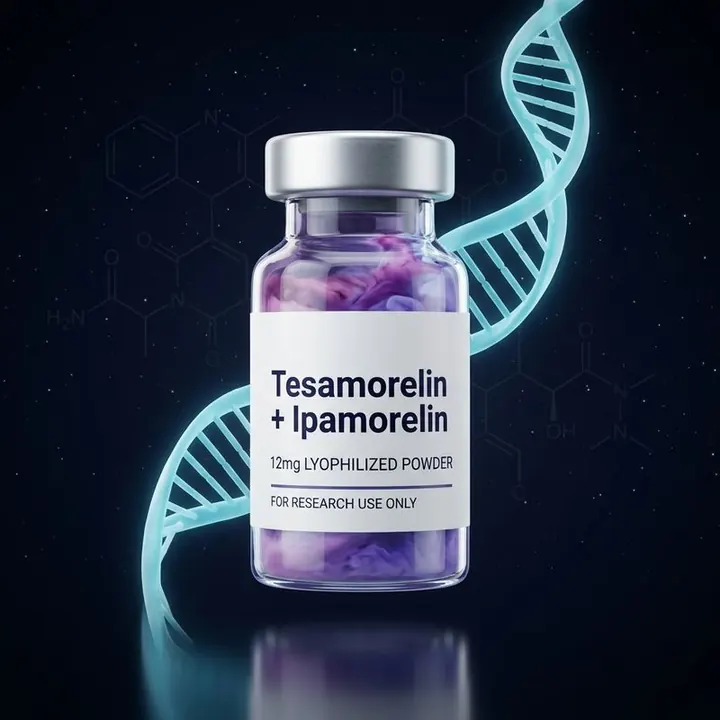 Tesamorelin + Ipamorelin vial