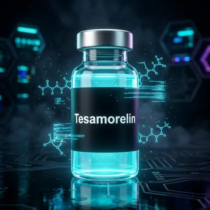 Tesamorelin labeled vial