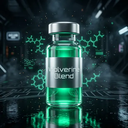 Wolverine Blend labeled vial